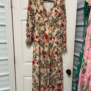 Floral Print Women's Dress